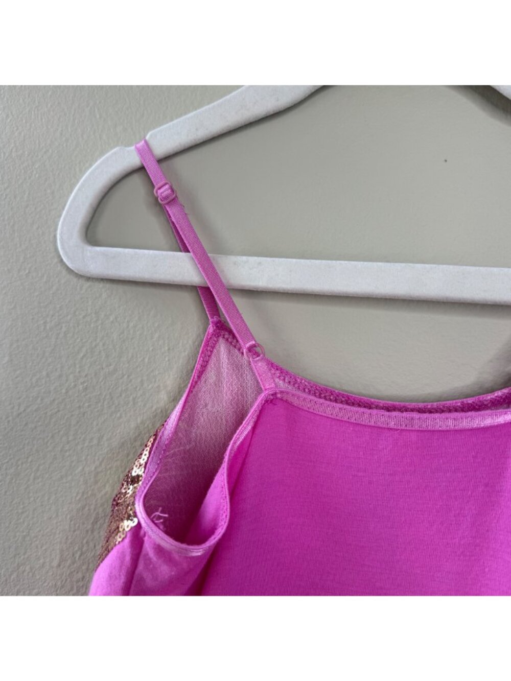 COTTON ON Kids Superhero Dress Girls 7 Pink Tulle Gold Sequin Costume Party Dres - Picture 5 of 6